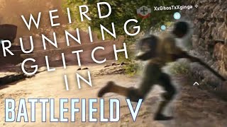 Weird Funny Running Animation Glitch In Battlefield V