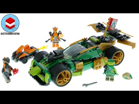 LEGO Ninjago 71763 Lloyd's Race Car EVO - LEGO Speed Build Review