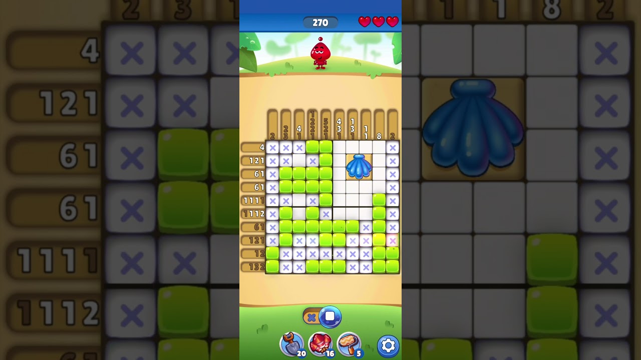 NONO CROSSING LEVEL 270 #games #gaming #gameplay #puzzle #level