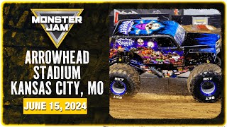 Monster Jam Kansas City MO Full Event June 15 2024 Stadium Championship Series