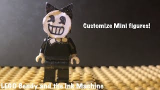 Customize LEGO Bendy and the Ink Machine mini figures