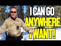 Officer Trespasses and Is Caught by Civilian