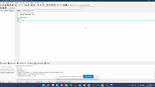 L1.1 - Output In C++