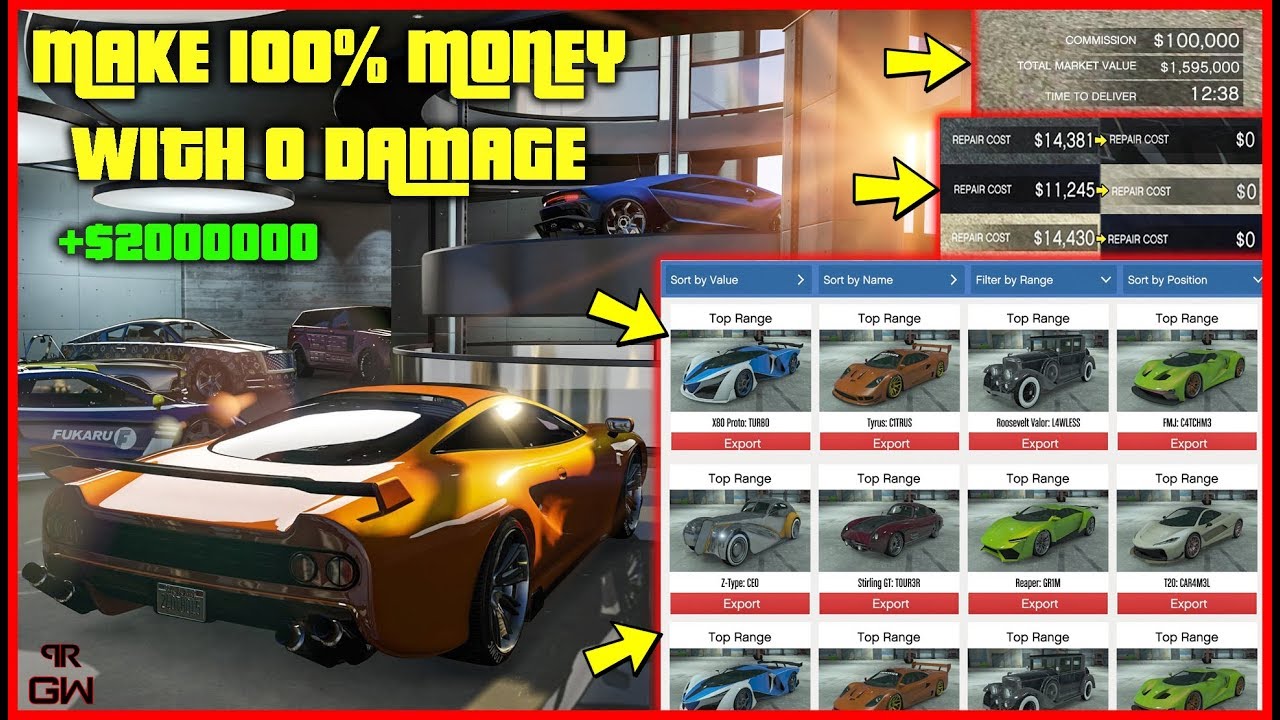 No Repair OR Damage Cost How to get 100 money from Import Export
