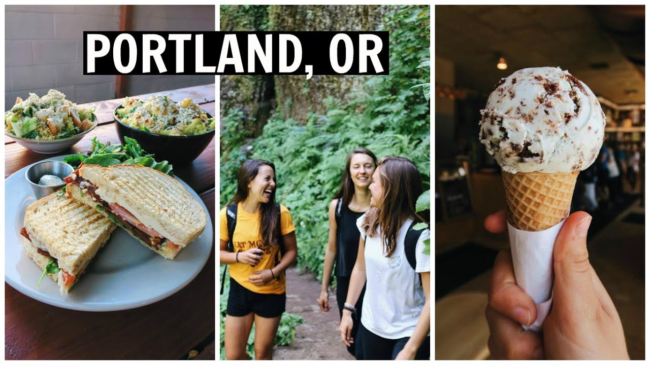 PORTLAND DAY 2 // Hiking and DELICIOUS Vegan Food