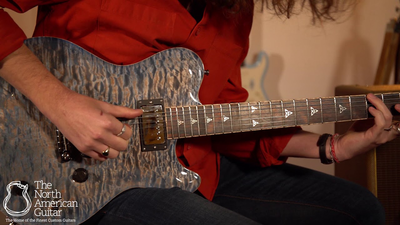 Nik Huber Dolphin II Electric Guitar Played By Brian Love (Part