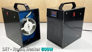 How to Make DIY Room Heater with PTC Heating Element & W2809 Thermostat