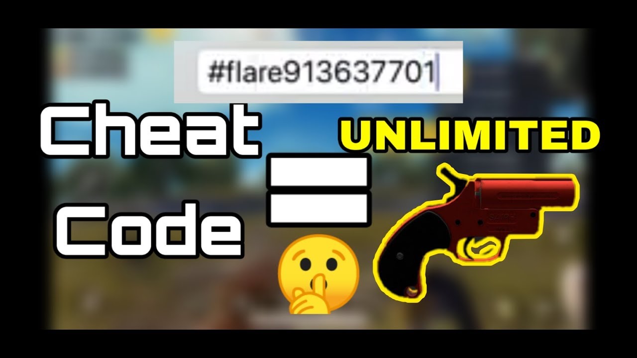 Get Unlimited Flare Gun In Pubg Mobile Cheat Game Ka Lalchi Youtube