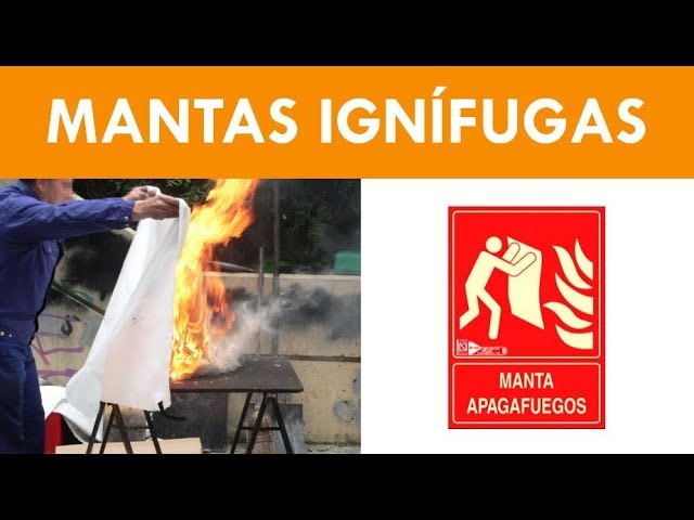 Por qué todos deberíamos tener una manta ignífuga