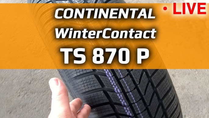 Continental WinterContact TS 870 P na dugoročnom testu - prvi kilometri  obećavaju - YouTube