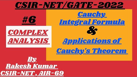 Applications of Cauchy