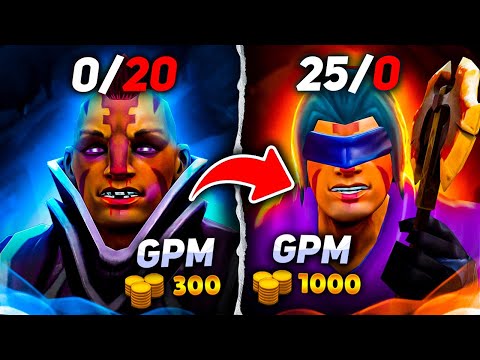 КАК ВЫИГРЫВАТЬ КАЖДУЮ ИГРУ НА КЕРРИ В ДОТЕ 2? | Советы от 9К игрока