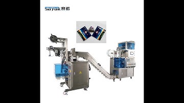 High speed inner and outer pyramid tea bag packaging machine automatic triangle tea bag packing