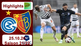 Highlights: Grasshopper Club Zürich vs FC Basel (25.07.21)