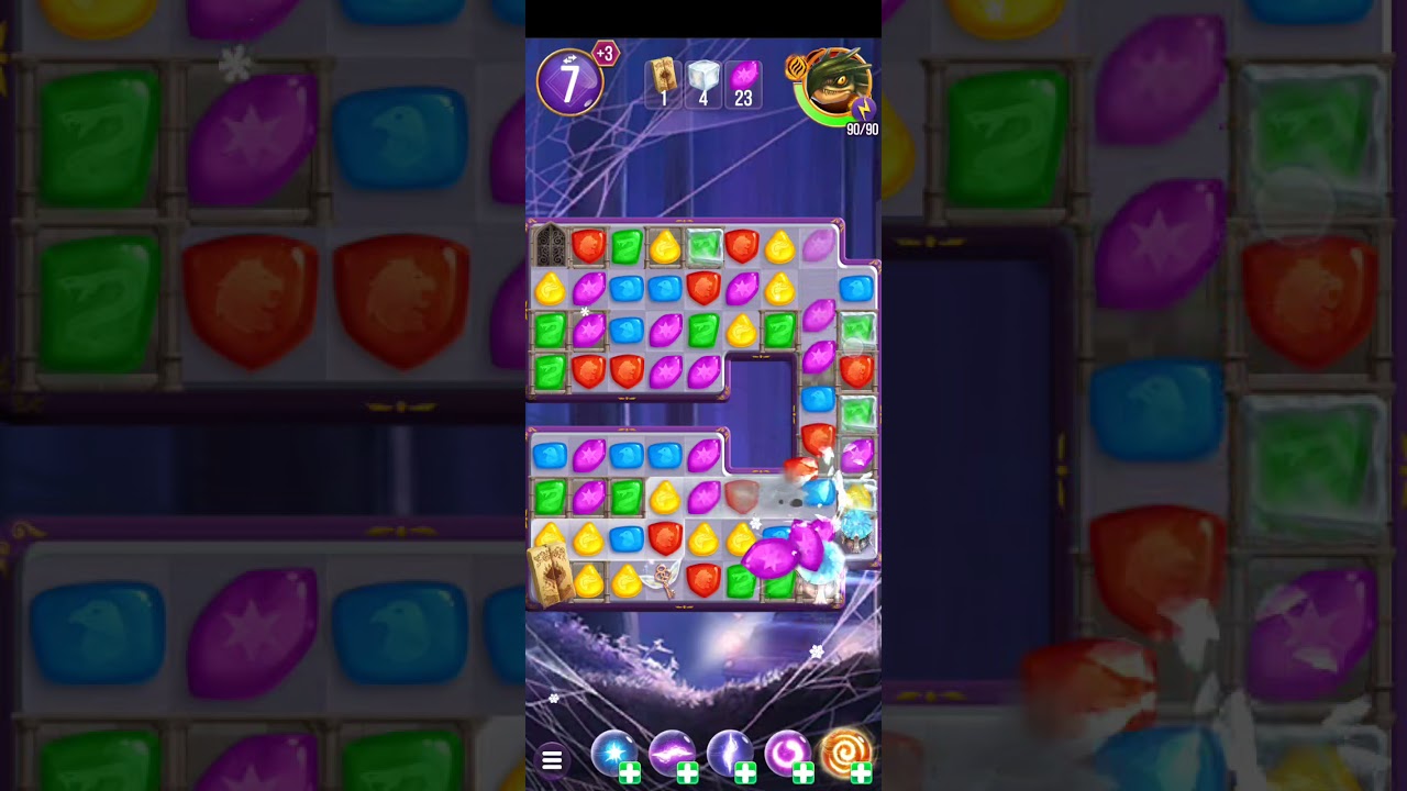 Harry Potter: Puzzles & Spells level 1749 no boosters