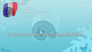 Madame Monsieur - "Mercy" (France) [Karaoke version]