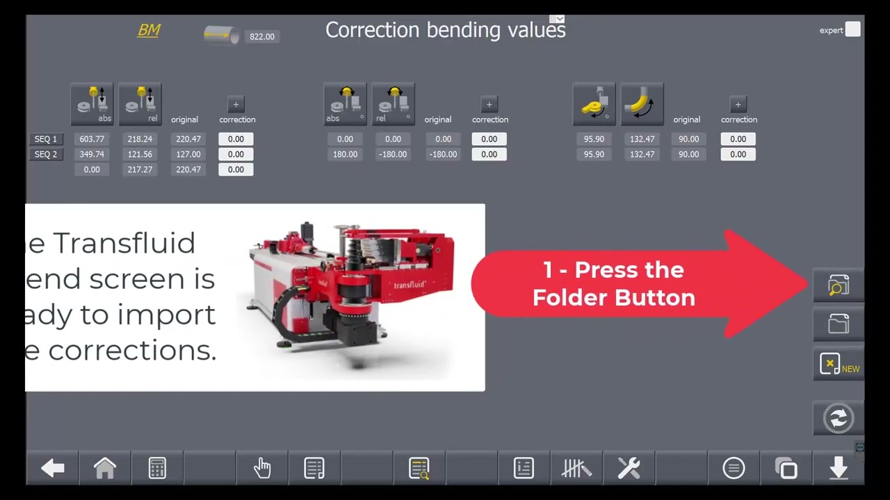 VTube-LASER's Easy Connection to Transfluid tBend Software for Quick Setup