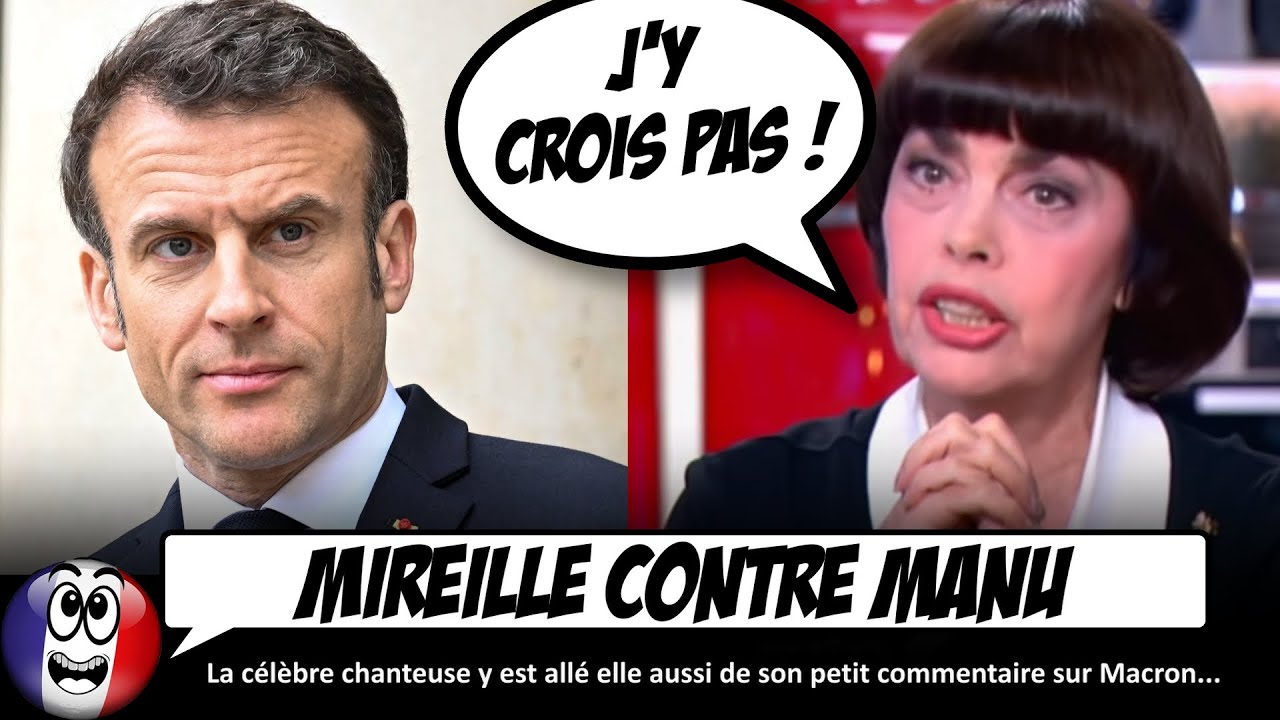 ⁣Même Mireille Mathieu CRITIQUE Macron ! Mais où va-t-on ?