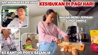 KESIBUKAN DI PAGI HARI SEBAGAI IRT 2 ANAK DI DESA