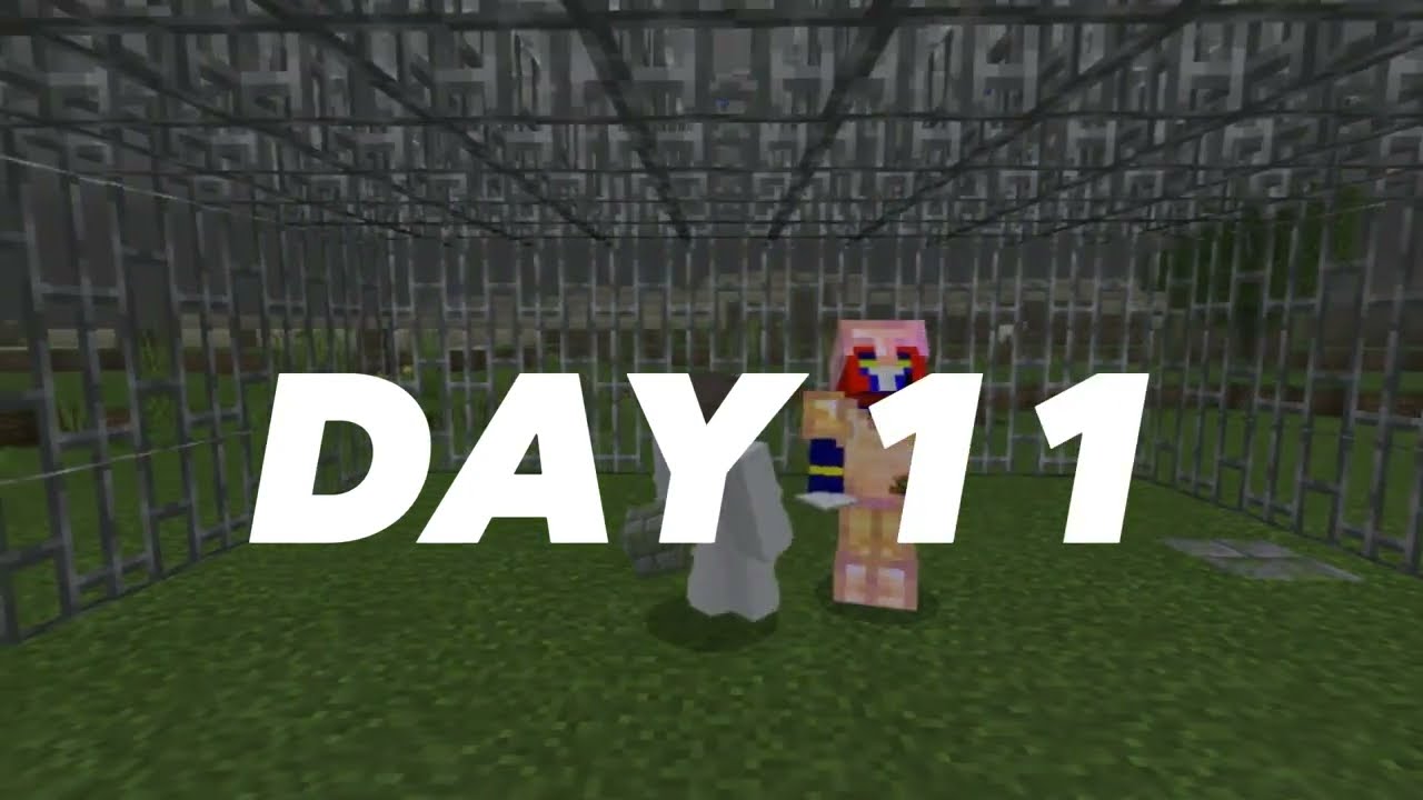 SKYBASE ( Day 11 ) | Creating Gaming room, walls , trap, & more! | PJN MC