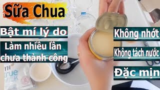 Bí Quyết Làm Sữa Chua Thành Công Ngay Lần Làm Đầu Tiên