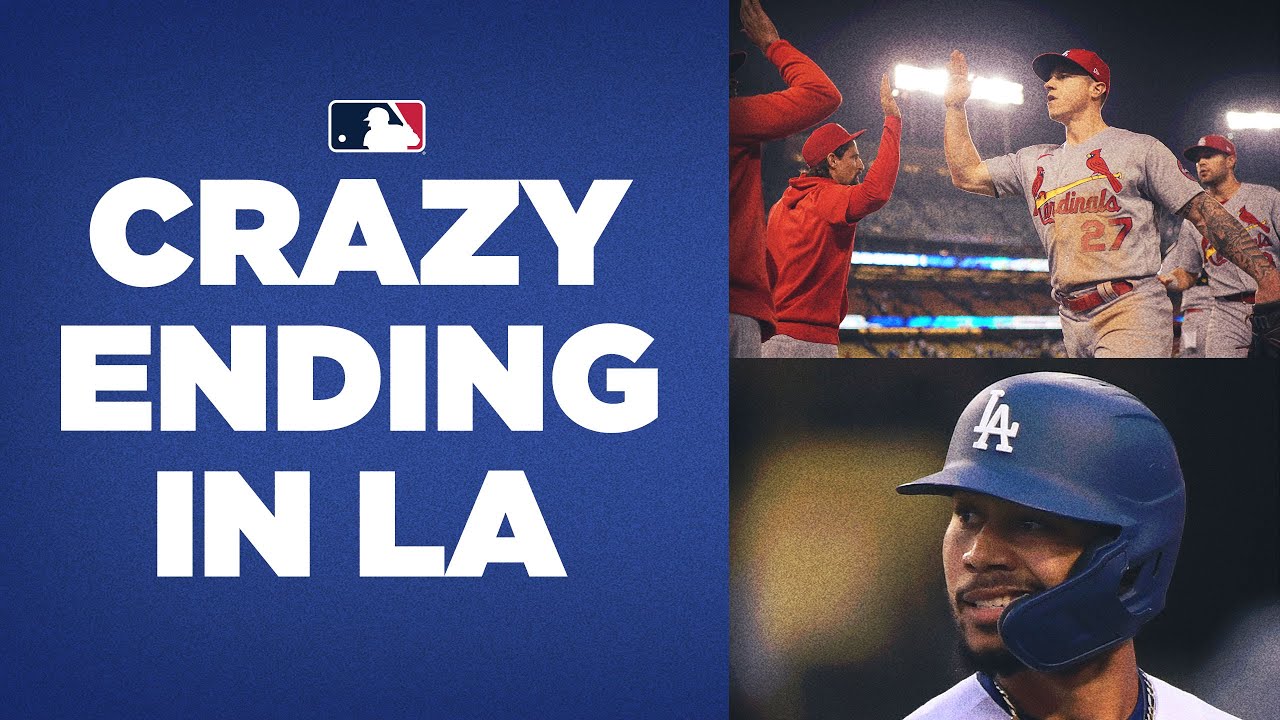 CRAZY ending in LA! Mookie Betts hits SHOT, and Cardinals Tyler ONeill ends game!