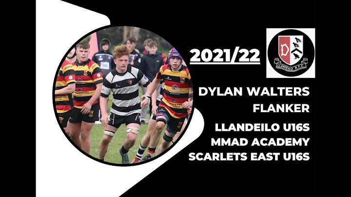 LLANDEILO U16s 2021/22  - DYLAN WALTERS - FLANKER