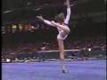 Dominique Moceanu - 1996 Olympics Team Compulsories - Floor Exercise