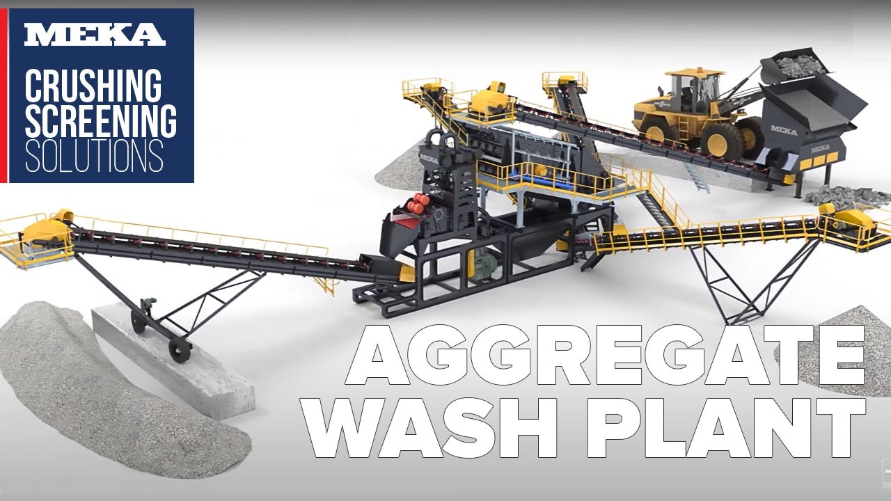 Wash Plant MEKA Washing Equipment YouTube