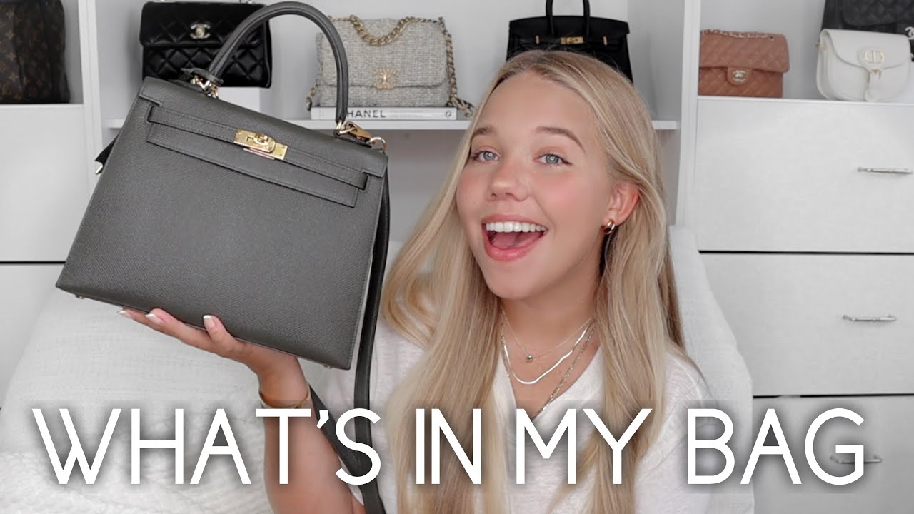 HERMES KELLY 25 RETOURNE - WHATS IN MY BAG 