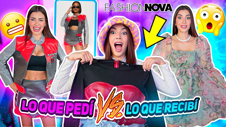 LO QUE PEDÍ vs LO QUE RECIBÍ 😱 MEGA HAUL de FASHIONNOVA ¿Vale la pena? 👗 - Lulu99
