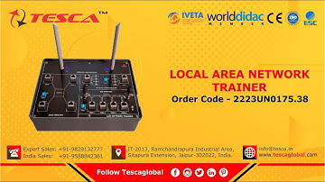 Local Area Network Trainer | Communication Trainer || Tesca 2223UN0175.38