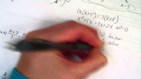 Algebra II   8 6 Solving Rational Equations 1