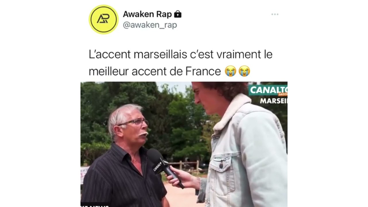 L'accent marseillais c'est vraiment le meilleur accent de France 😭😭