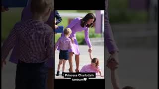 #Shorts The way her mother Duchess Kate comforting Charlotte? #Catherine