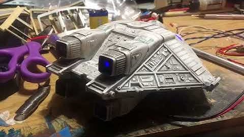 Steve Carricato W.I.P Narcissus from the Movie Alien with lights and soundsPart1