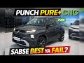 Punch Pure+ CNG Review 😱 Under Budget King ya Fail? Price | Mileage | Features 