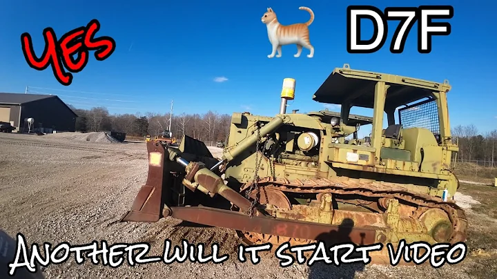 I bought another non running Cat D7F missing parts. Will it start. What the heck did I buy this time