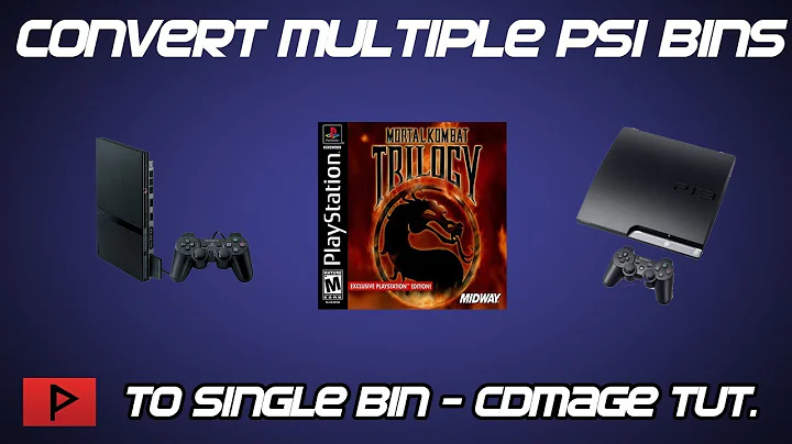 Convert Multiple PS1 BINs to Single BIN Using CDMAGE Tutorial