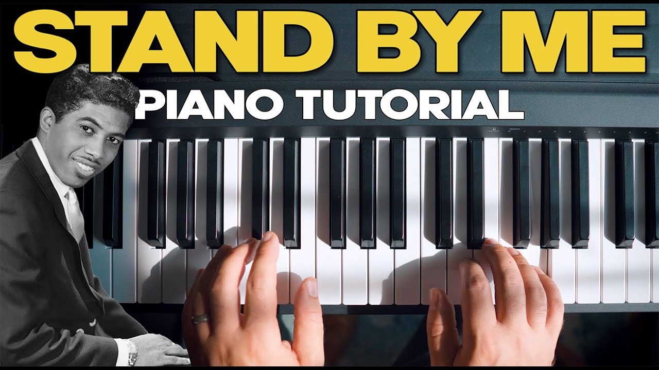 Stand By Me - Easy Piano Tutorial (Melody, Bassline, Chords) - Ben E. King