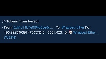 $500,000 WETH Lost - Don