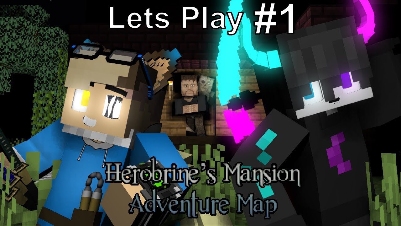 Minecraft Herobrines Mansion Part 1 (With Alexawsome821) - YouTube