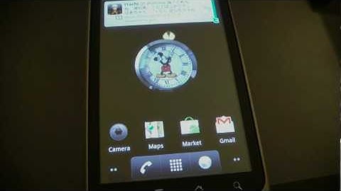 My Nexus One Home Screen