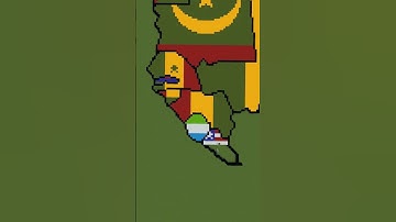 Small Scale Africa #africa #african #maps #flags #minecraft