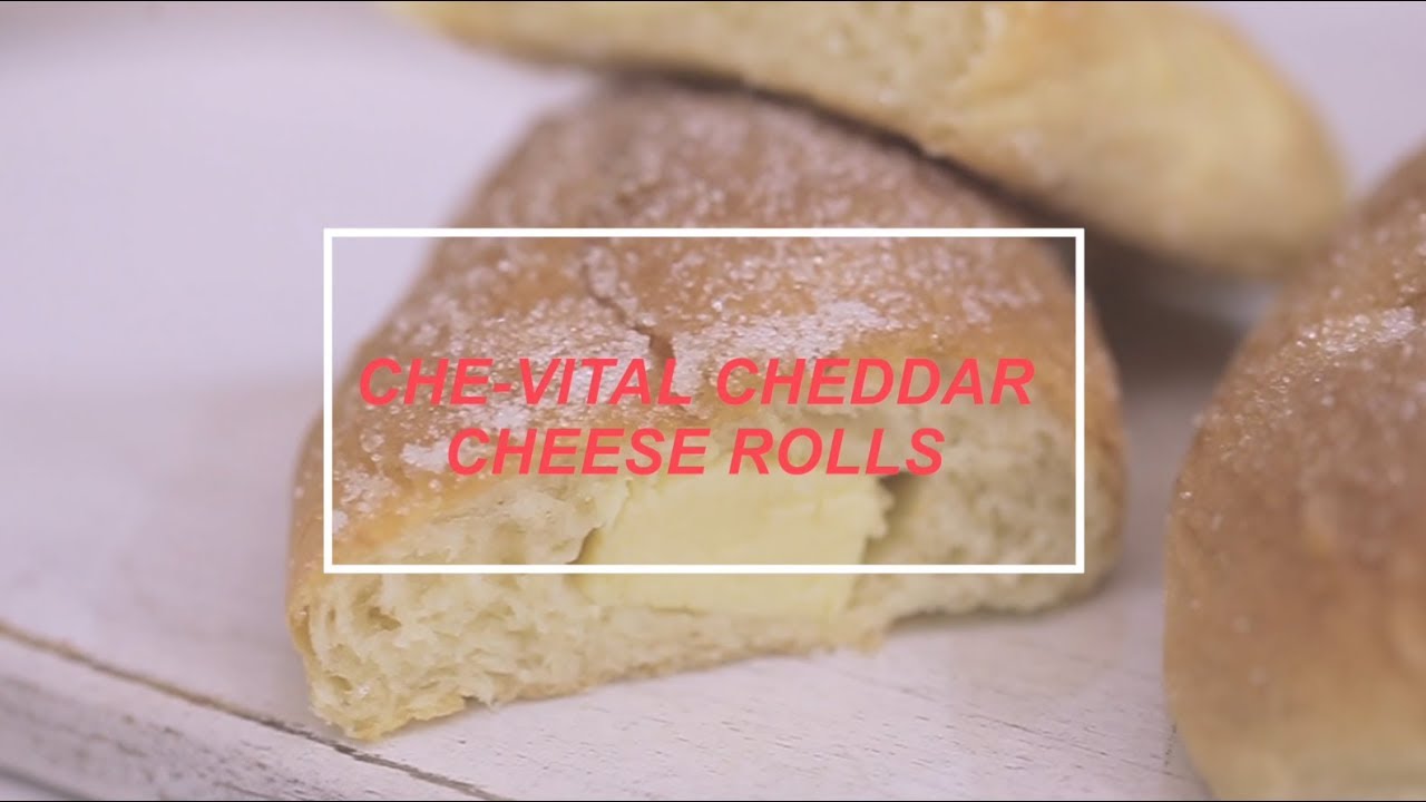 Che-Vital Cheddar Cheese Rolls - YouTube