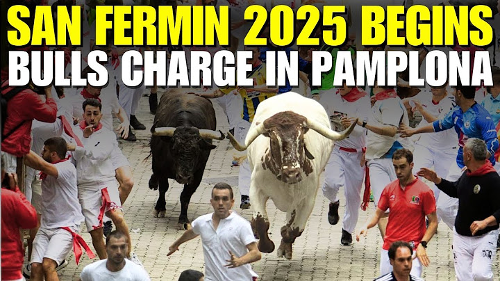San Fermin 2025 LIVE: Pamplona Crowd Celebrates Bull Run Tradition | Spain | Fiesta De San Fermín