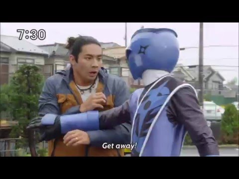 Shuriken Sentai Ninninger Yakumo Katou saves crossover civilian possible Koda (Yoshi Sudarso)