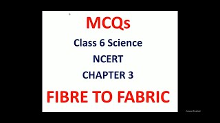 MCQs CLASS 6  SCIENCE CHAPTER 2 COMPONENTS OF FOOD