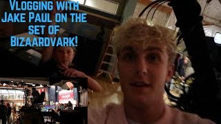 Touring the Set of Disney's Bizaardvark with Jake Paul, DeVore Ledridge, and more!