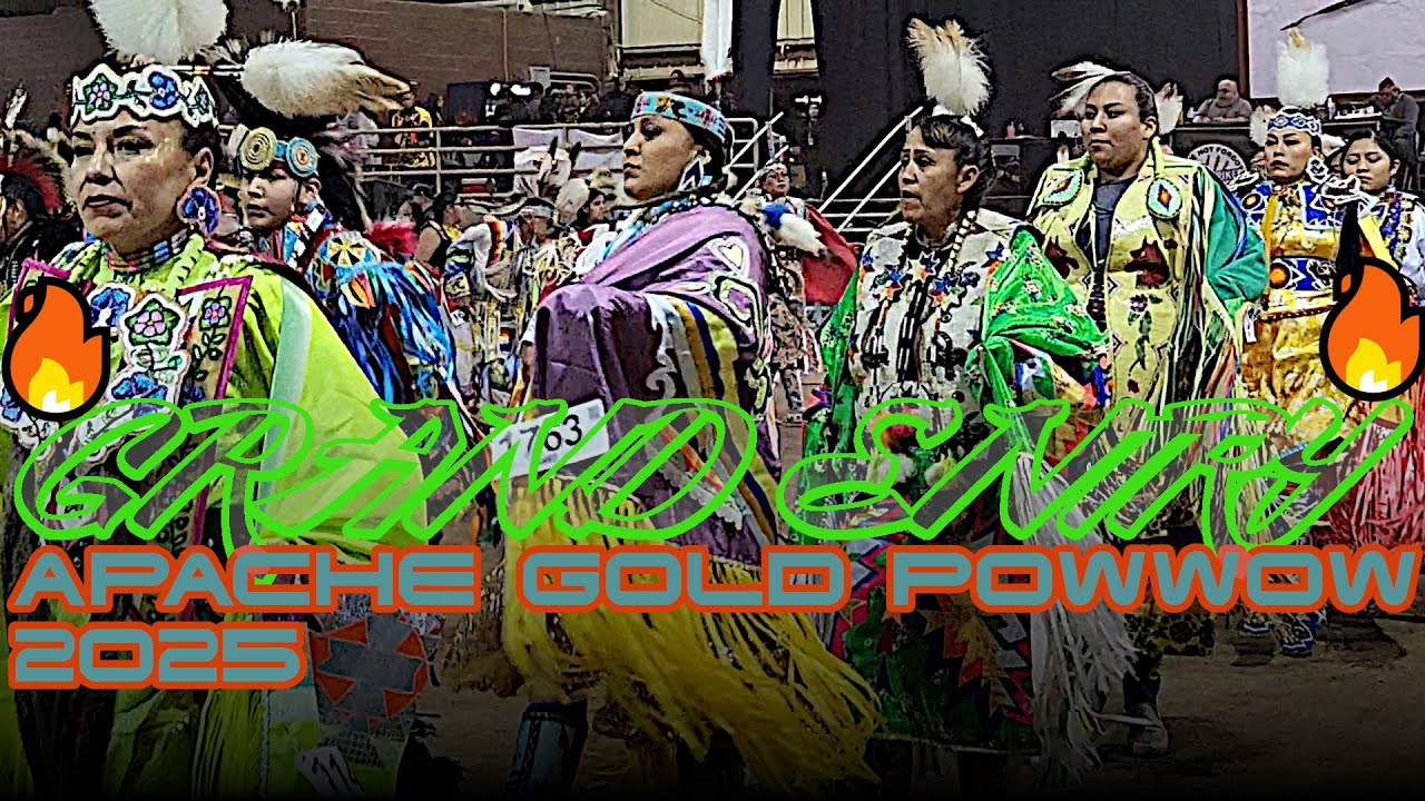 🔥SATURDAY NIGHT LIVE (SNL) GRAND ENTRY🔥 l Apache Gold Powwow 2025